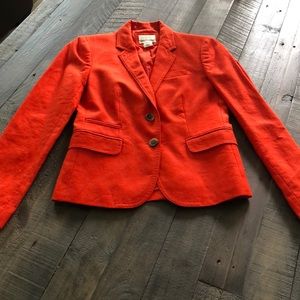 JCrew Linen School Boy Blazer, Red